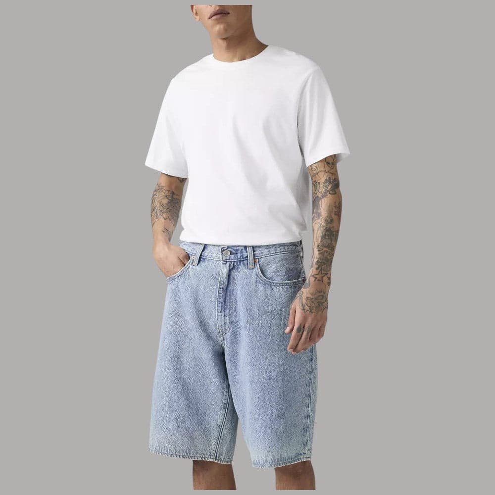 Pantaloncino Levi's Baggy Denim Retrò - Vita Bassa 100% Cotone - 2