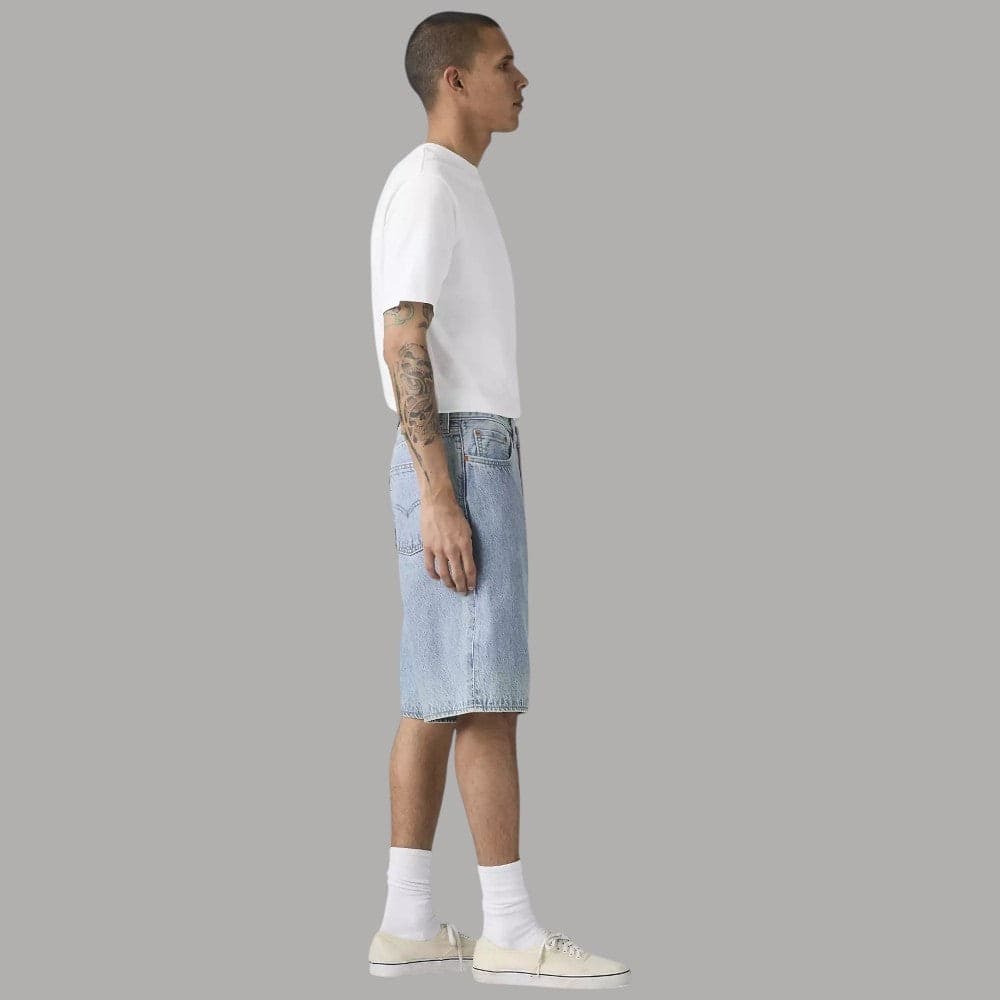Pantaloncino Levi's Baggy Denim Retrò - Vita Bassa 100% Cotone - 4