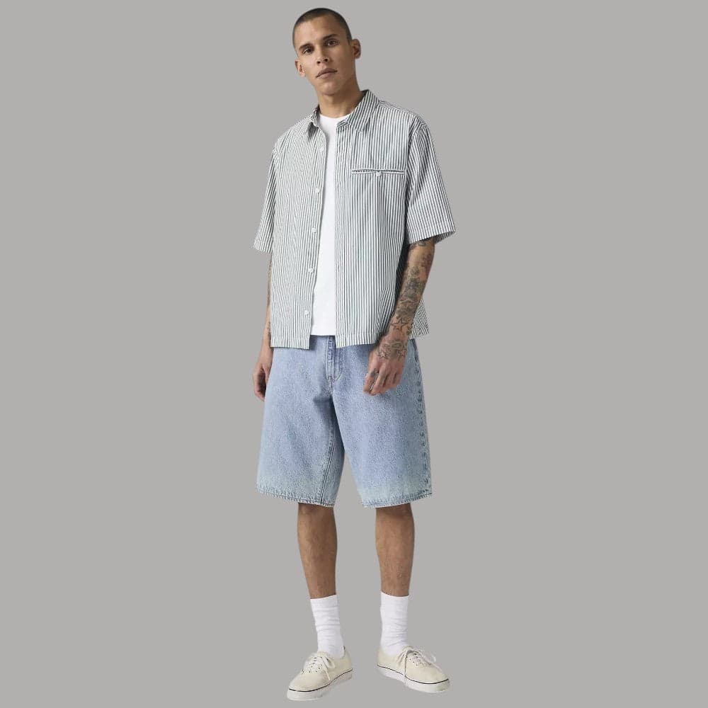 Pantaloncino Levi's Baggy Denim Retrò - Vita Bassa 100% Cotone - 5