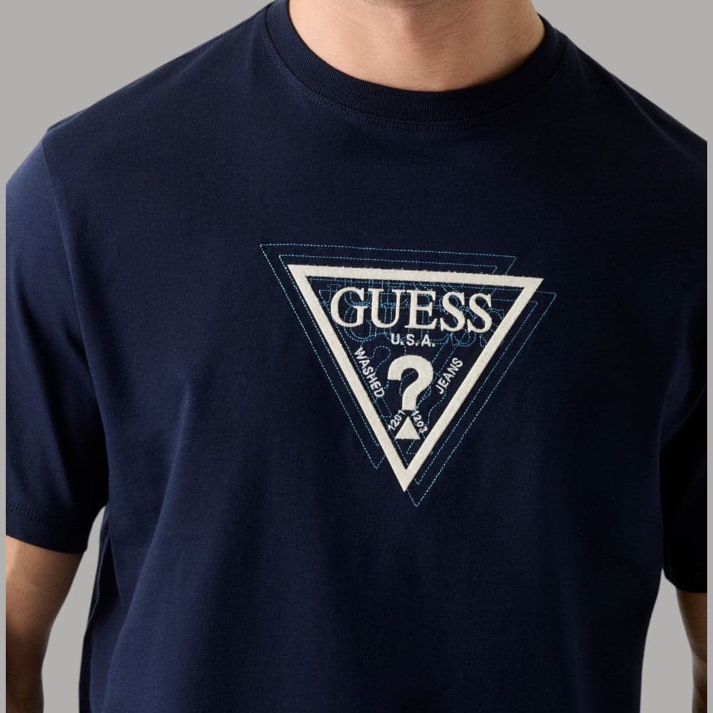 Guess t-shirt regular logo triangolare M6RI23K8FQ4 - 9