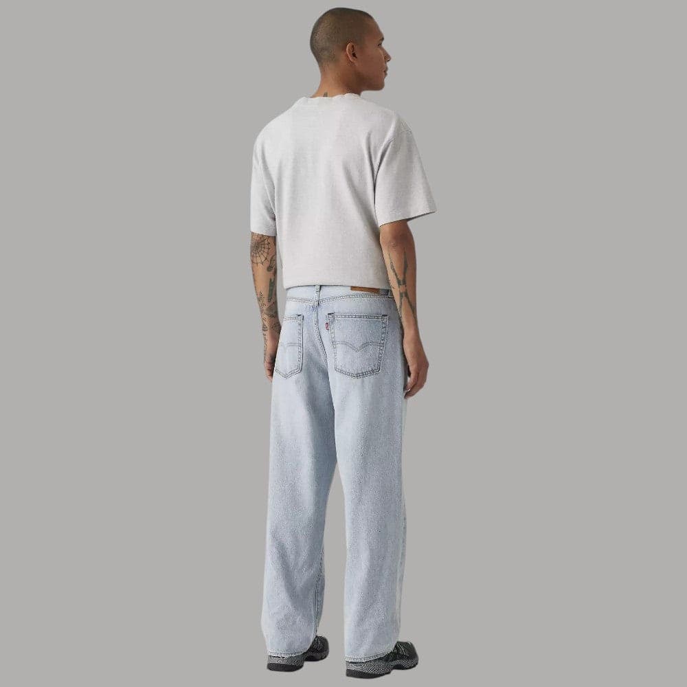 Levis Jeans Baggy 578 Oversize '90 in Denim 100% Cotone - 3