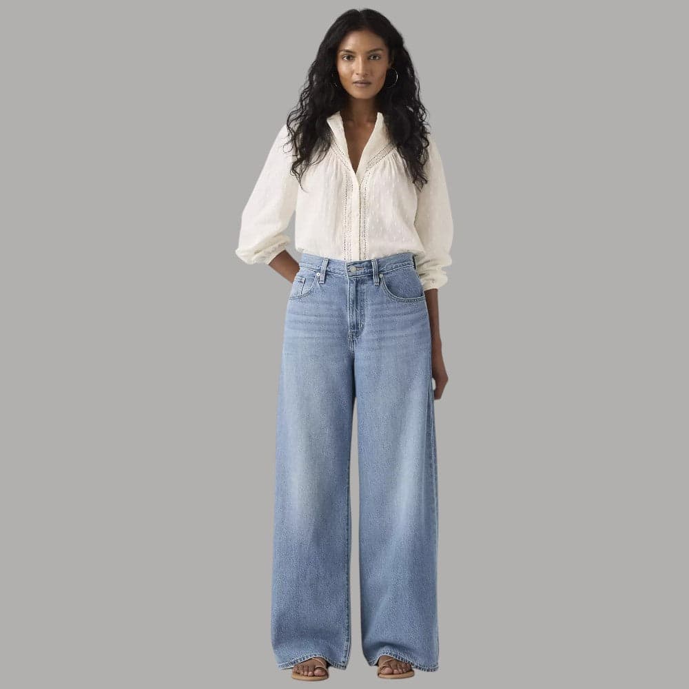 Jeans Levi's Oversize Dritti XL con Cintura in Vita - Art. A87010041 - 6
