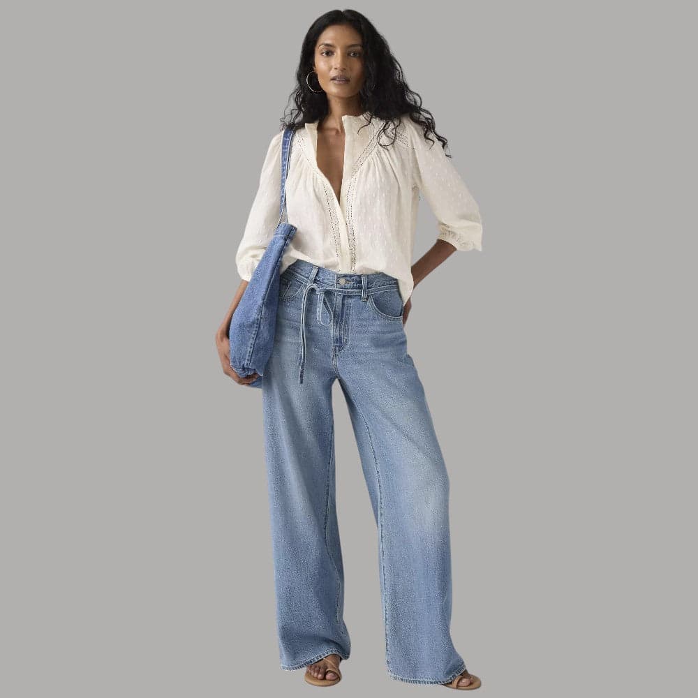 Jeans Levi's Oversize Dritti XL con Cintura in Vita - Art. A87010041 - 5