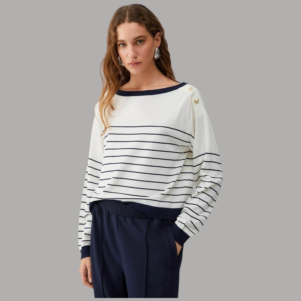 Liu Jo maglia a righe TA6213MS55N