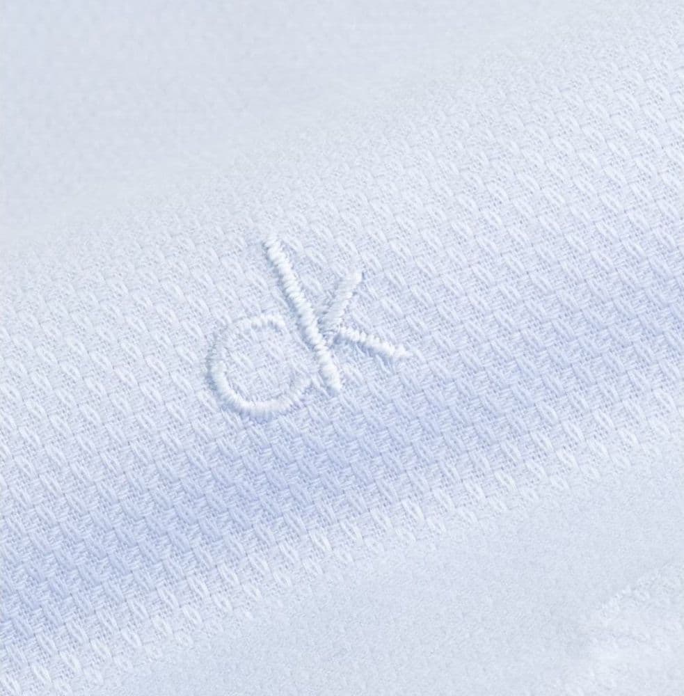 Calvin Klien camicia celeste strutturata K10K114326C3Q - 3
