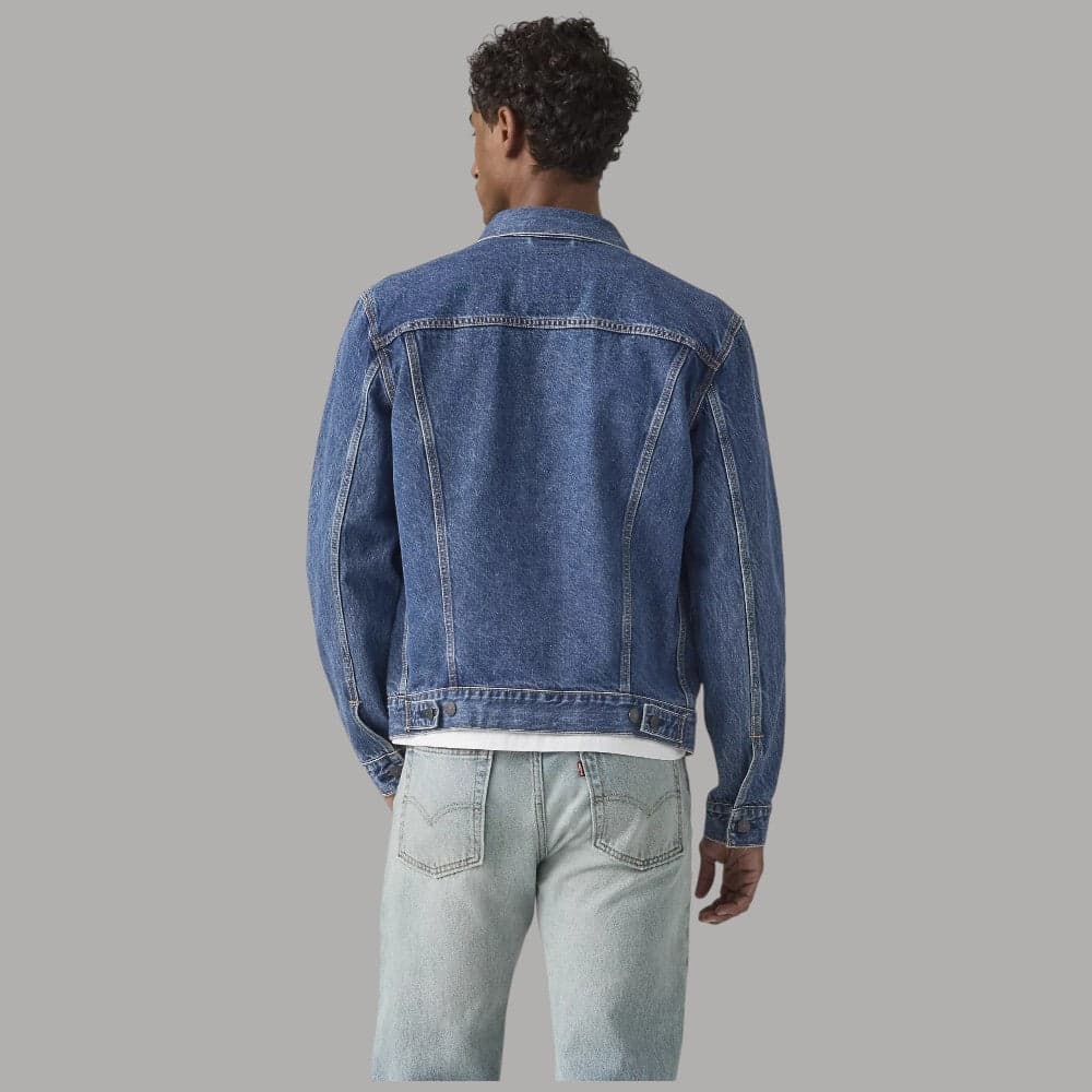 Giacca Jeans Levi's Trucker in Denim Originale 100% Cotone - 2