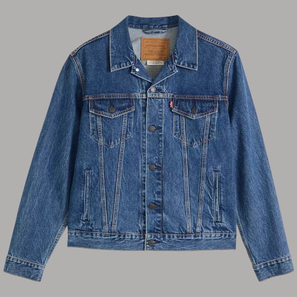 Giacca Jeans Levi's Trucker in Denim Originale 100% Cotone - 5