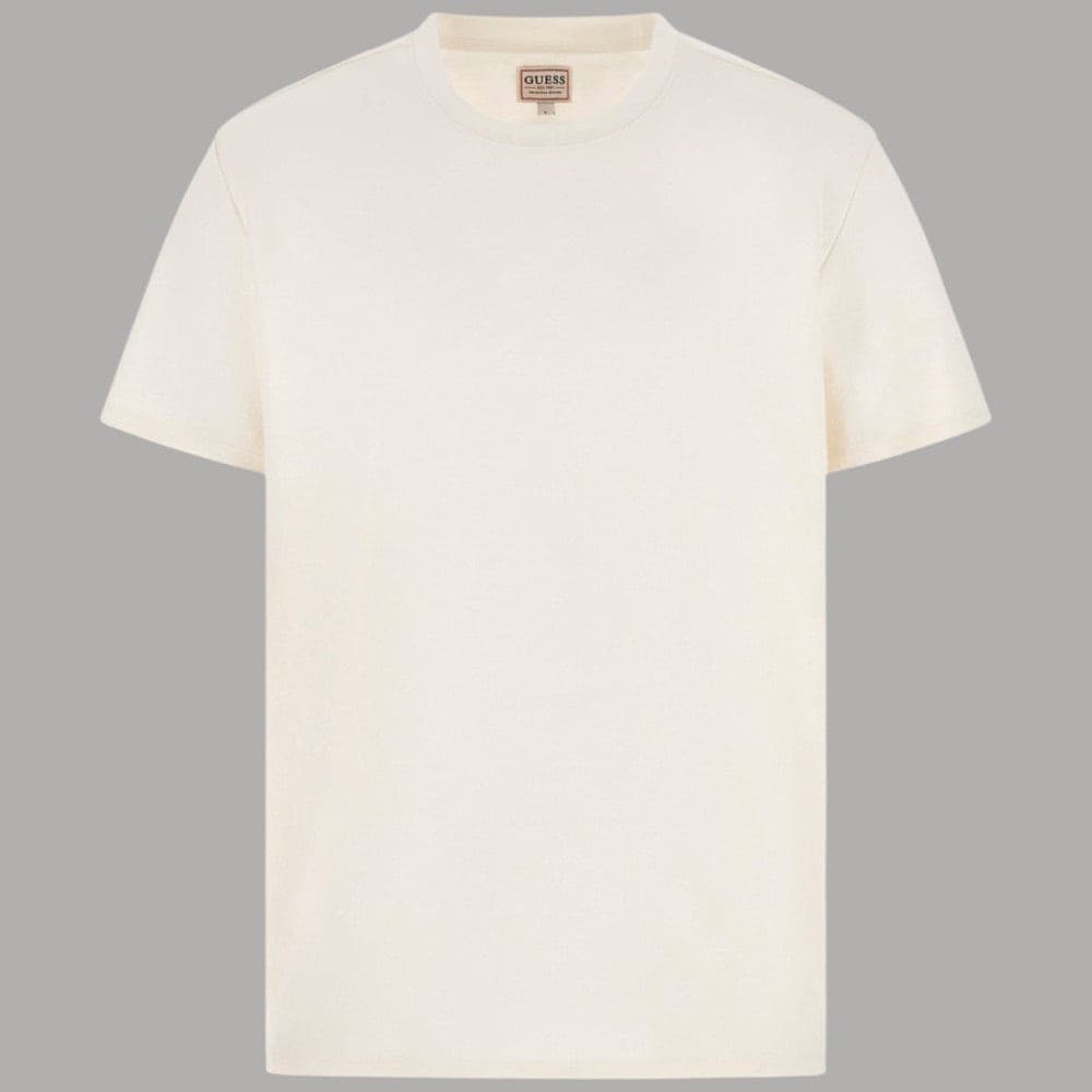 Maglia Uomo Guess Logo Rilievo, Maniche Corte Casual - 8