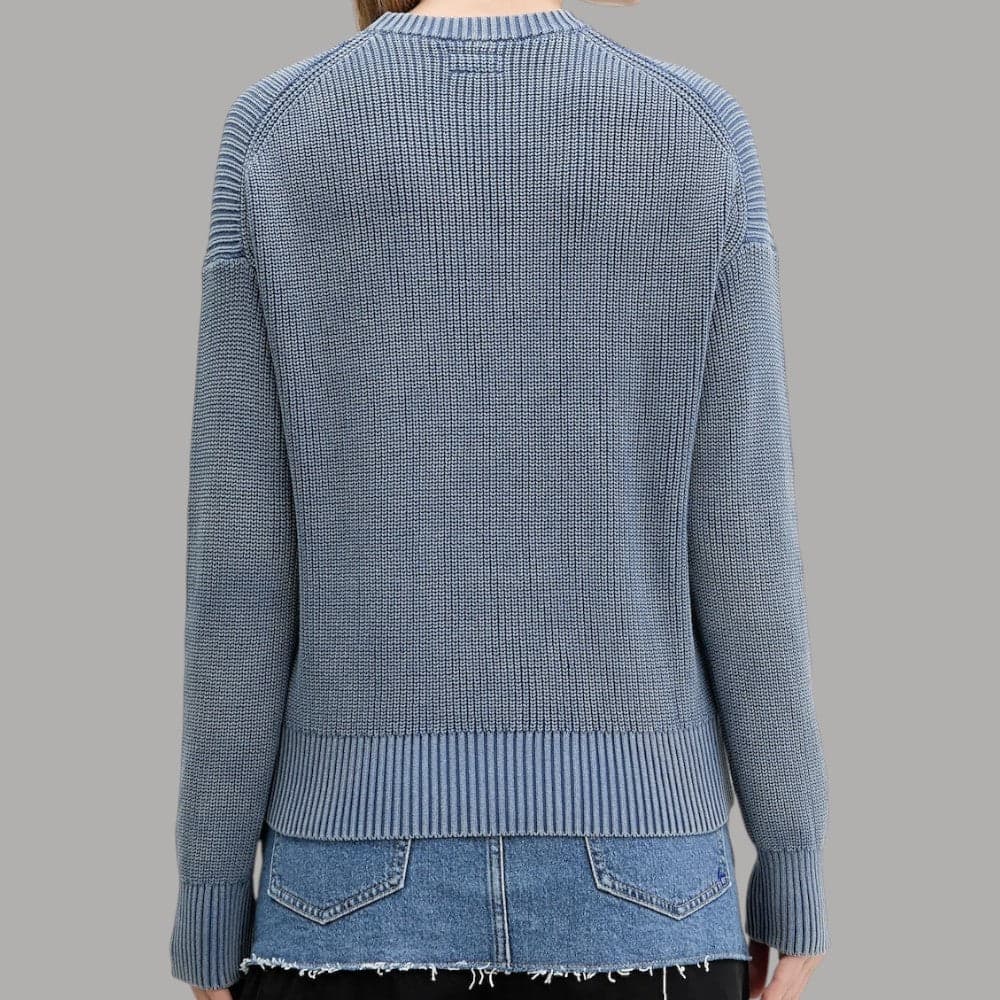 Pullover Guess GJ Donna a Costine con Logo Triangolo Piccolo - 3