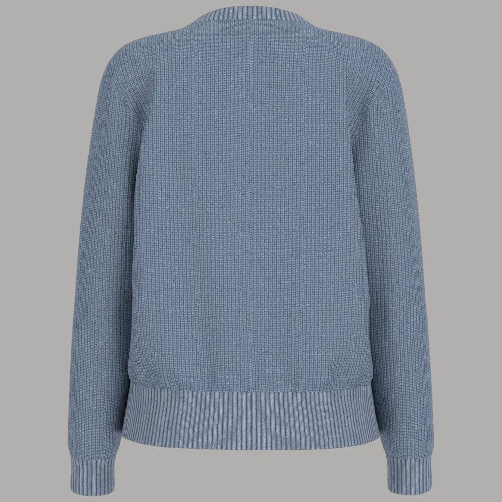 Pullover Guess GJ Donna a Costine con Logo Triangolo Piccolo - 6