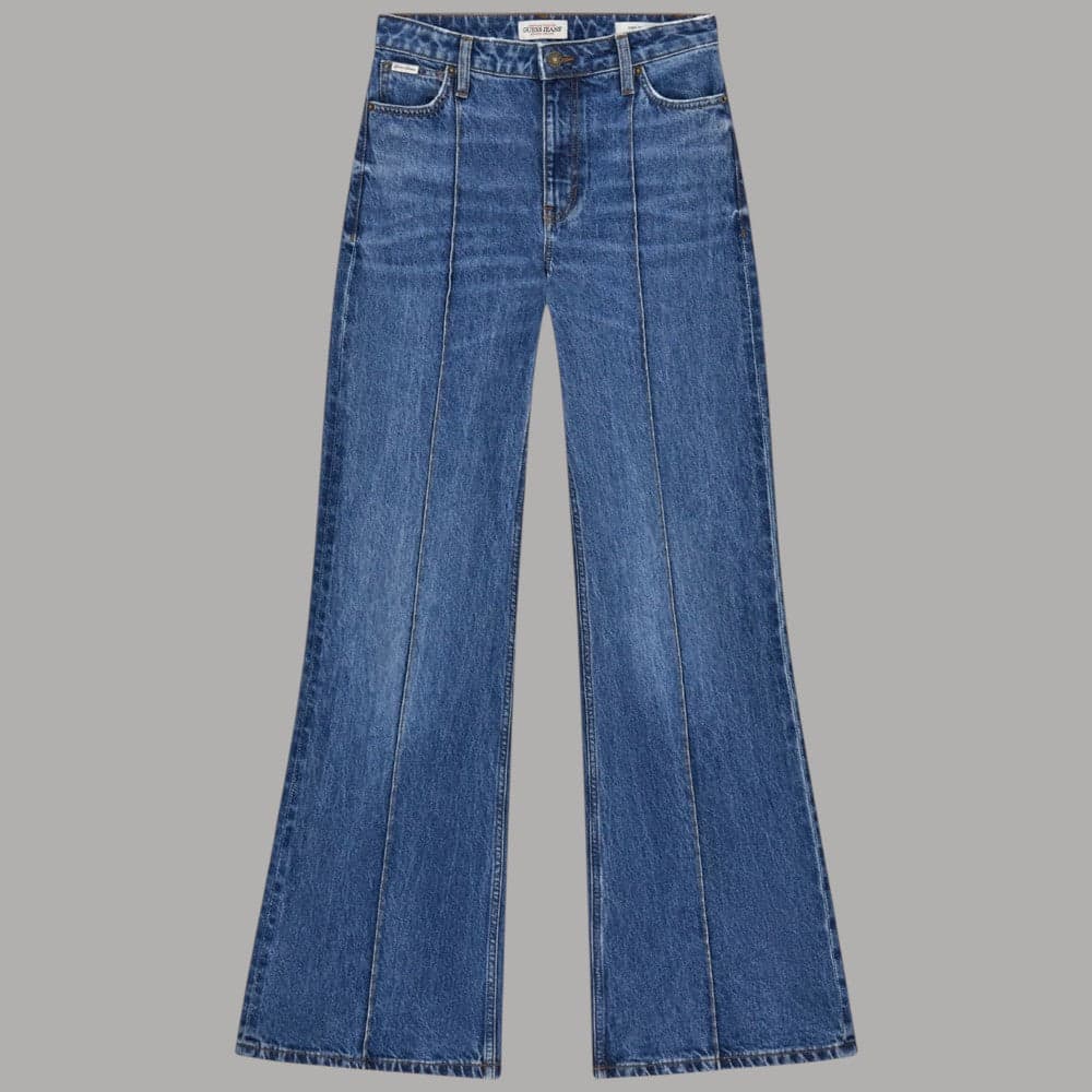 Jeans Flare Guess GJ Vita Alta  - Vestibilità Relaxed & Chic - 5