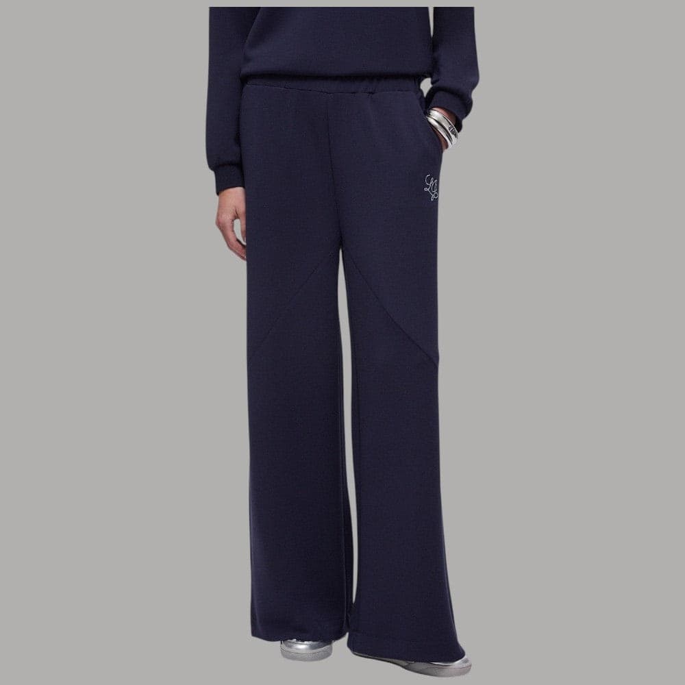 Liu Jo pantaloni flare in scuba TA6080JS869