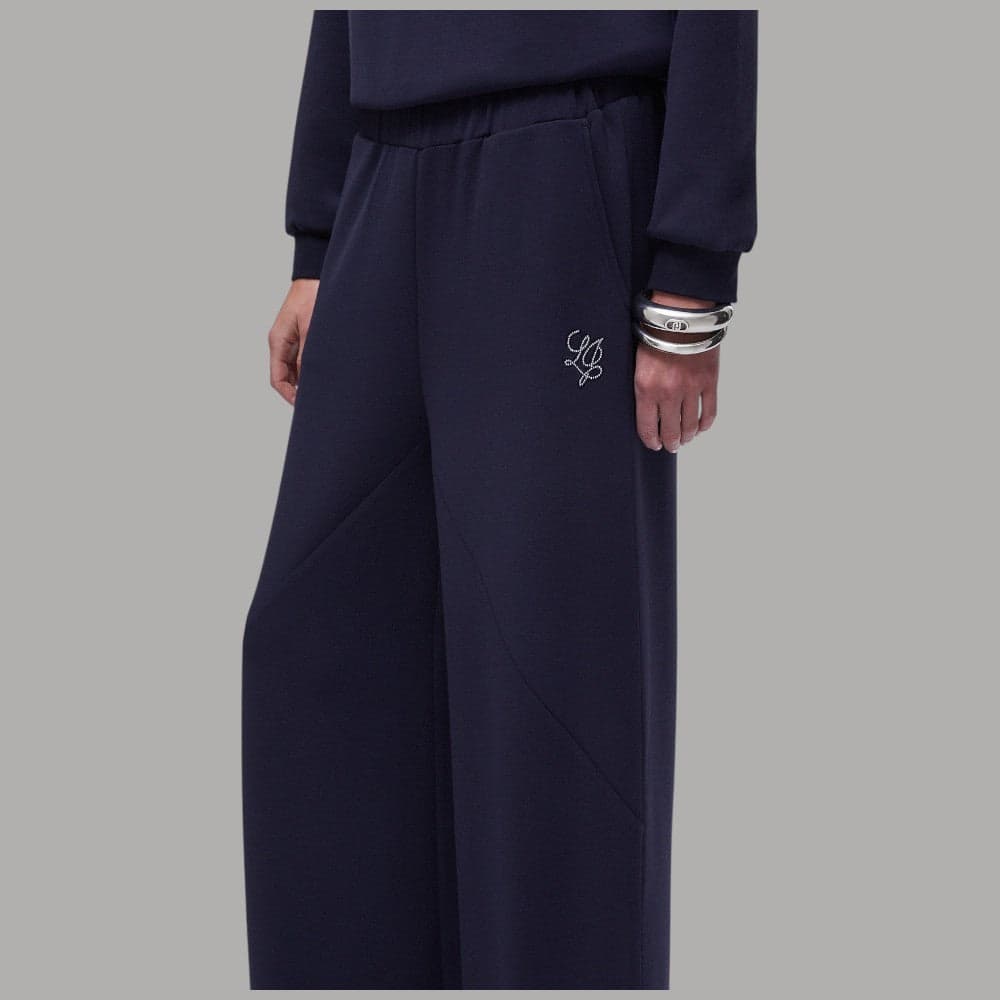 Liu Jo pantaloni flare in scuba TA6080JS869 - 4