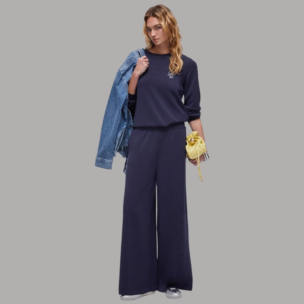 Liu Jo pantaloni flare in scuba TA6080JS869 - 5