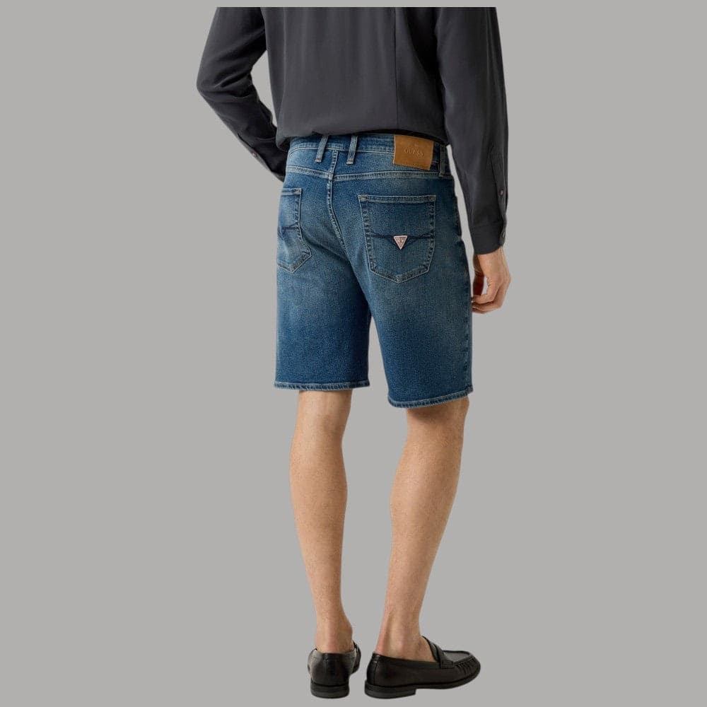 Guess Shorts Denim Regular fit Vita Media 5 Tasche RODEO M6GD27D077 - 3