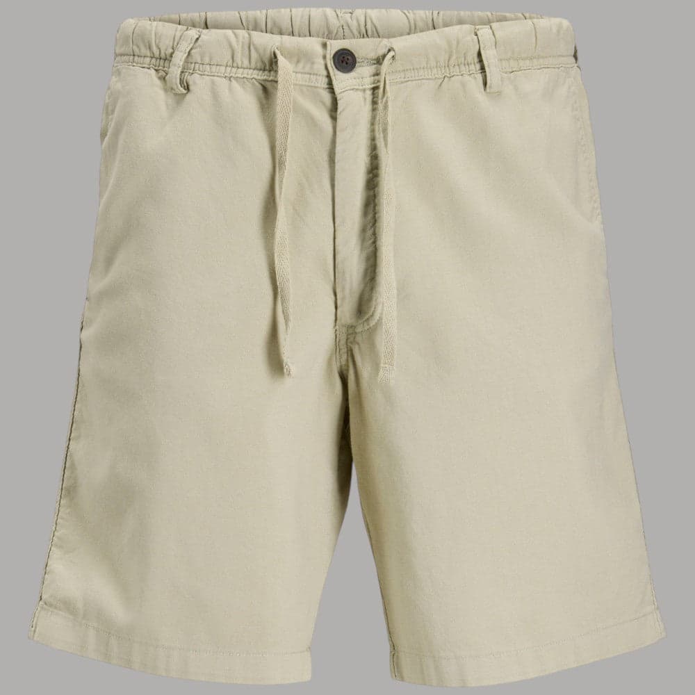 Bermuda Canvas Comfort con Zip, Elastico e Coulisse in Vita