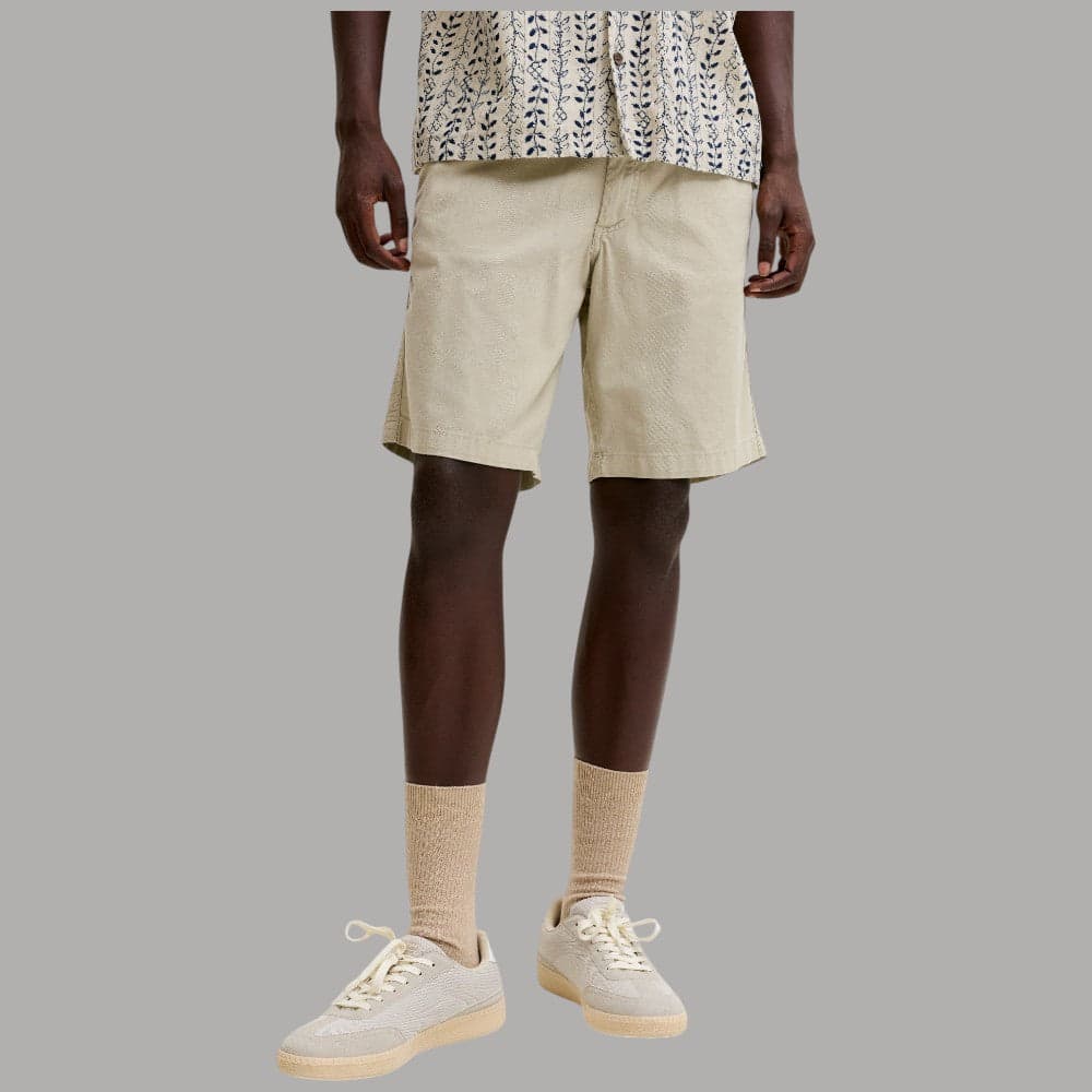 Bermuda Canvas Comfort con Zip, Elastico e Coulisse in Vita - 3