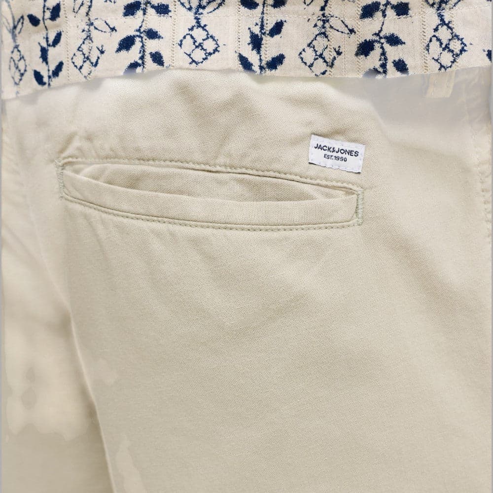 Bermuda Canvas Comfort con Zip, Elastico e Coulisse in Vita - 7