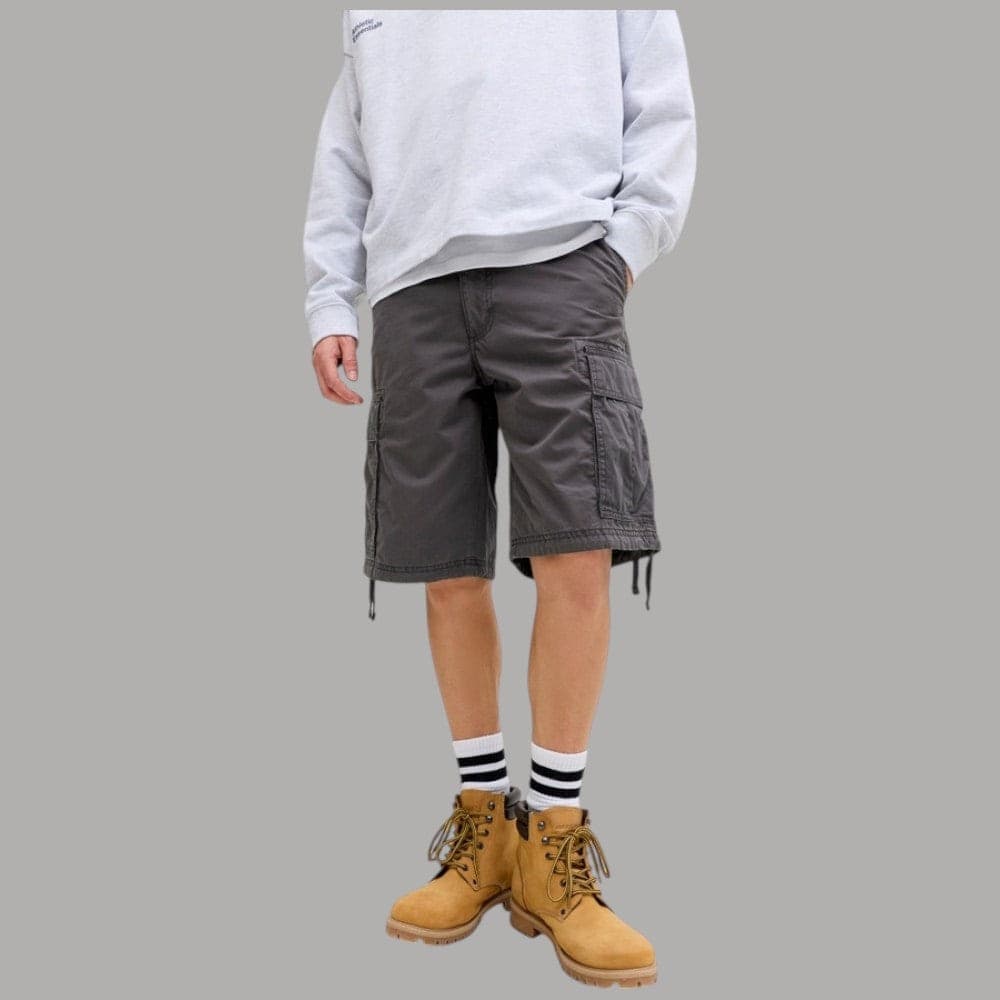 Bermuda Cargo Cotone Relaxed Fit Jack & Jones Uomo 12293343 - 12
