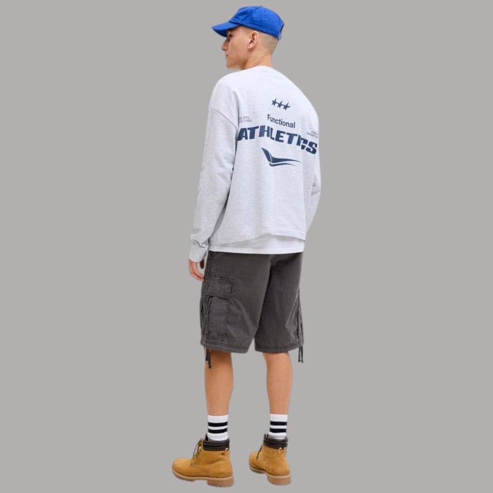 Bermuda Cargo Cotone Relaxed Fit Jack & Jones Uomo 12293343 - 14