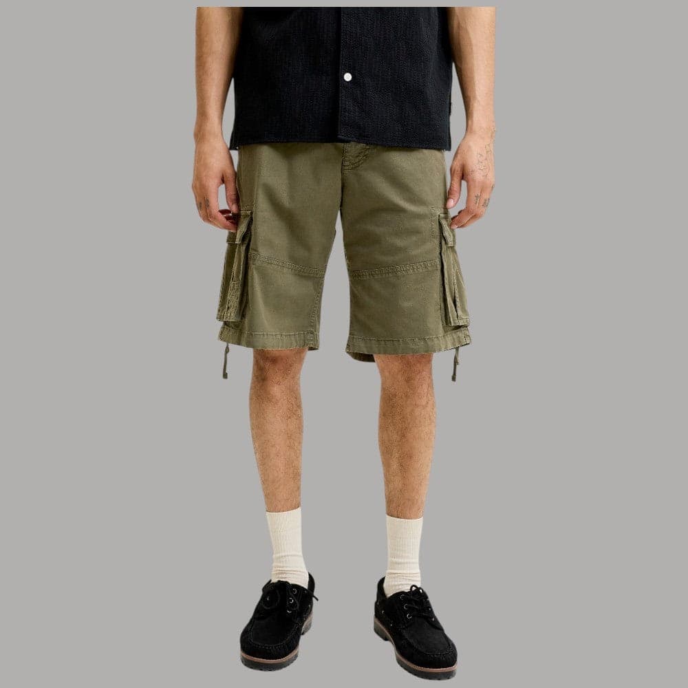 Bermuda Cargo Cotone Relaxed Fit Jack & Jones Uomo 12293343 - 3