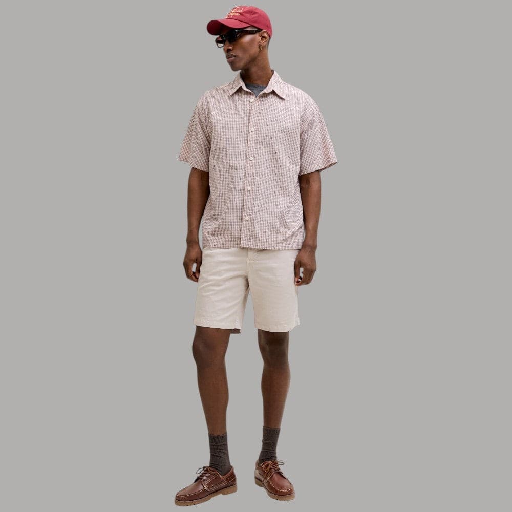 Jack & Jones Bermuda Chino Relaxed Fit Twill Cotone - 4