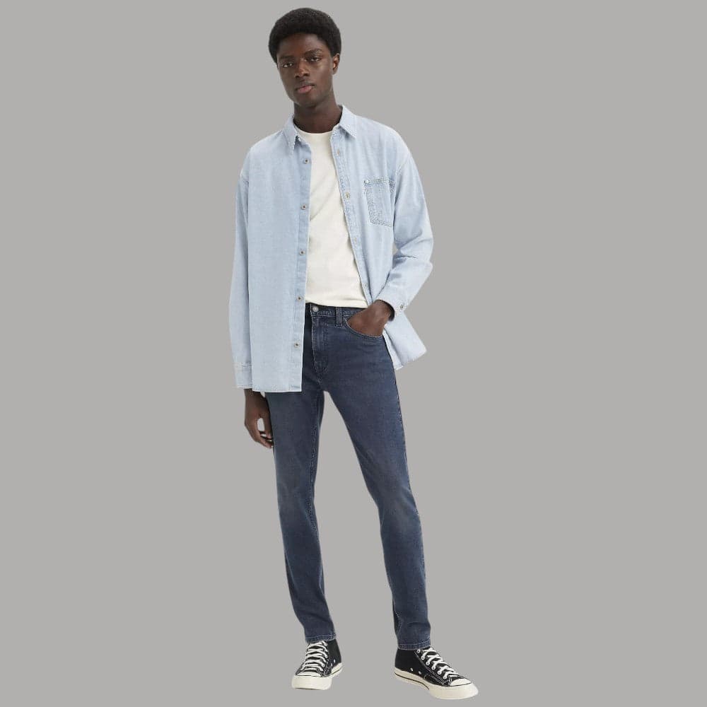 Levi's 512 Slim Tapered Jeans Elasticizzati - Look Sartoriale - 5