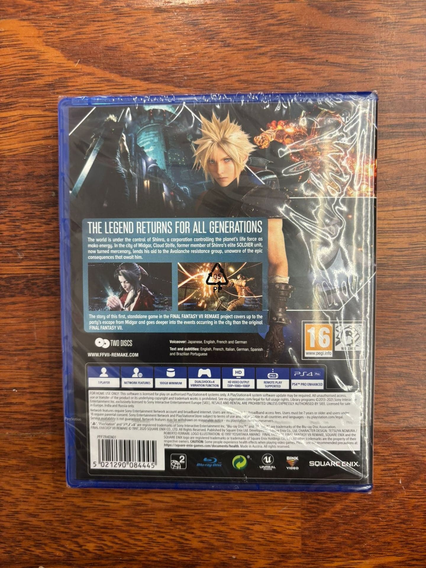 Final Fantasy Vii (7) Remake PS4 UK - 13