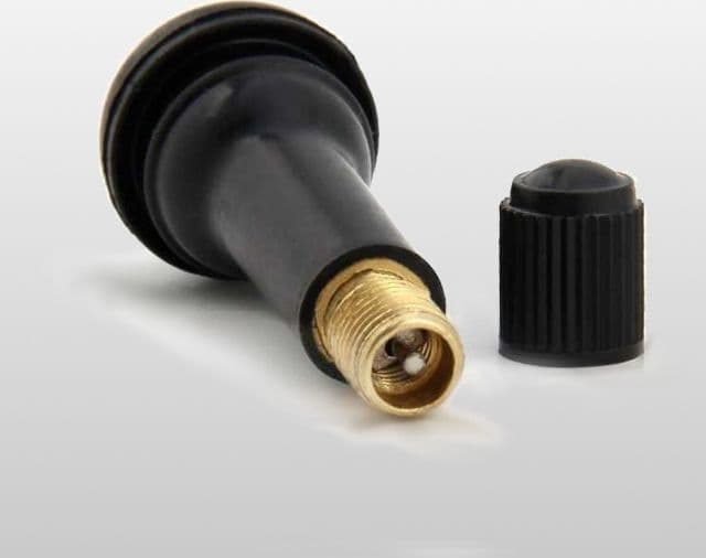 1000 Valvole Tubeless in gomma TR413 lunghezza 43mm per cerchi in lega o in ferro - 3