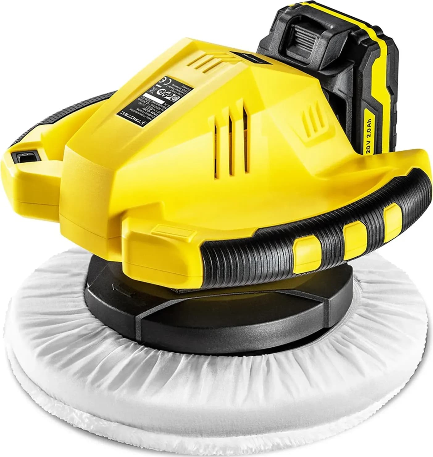 Lucidatrice a batteria PPOS-10 20V a movimento eccentrico disco diametro 245mm - 13
