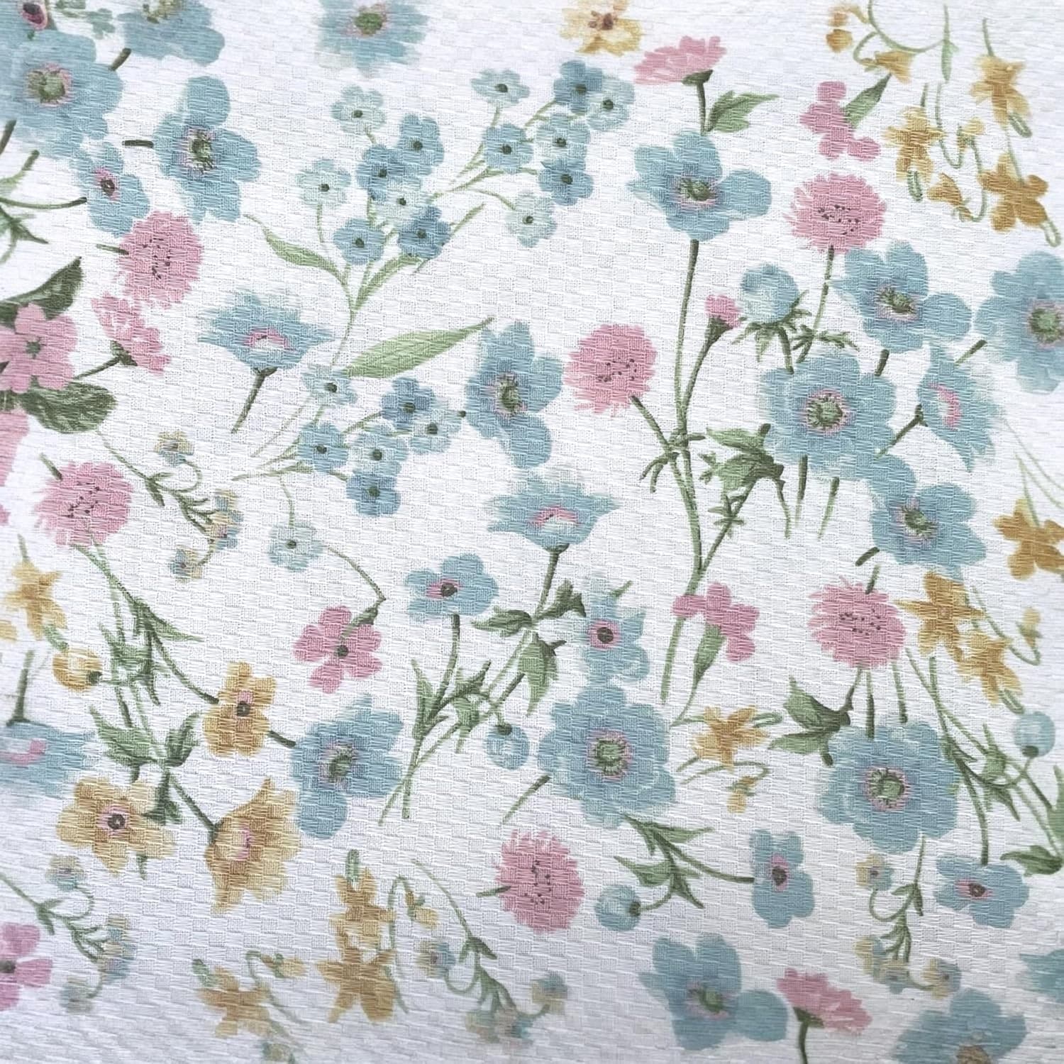 Copriletto Provenza ! Caleffi  –  Leggero Jacquard Azzurro - 2