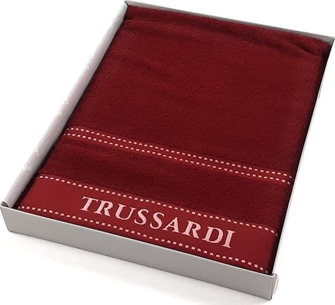 Asciugamani Trussardi Ribbon – Set Bagno Viso + bidet di Lusso in Spugna di Puro Cotone Cimato - 4