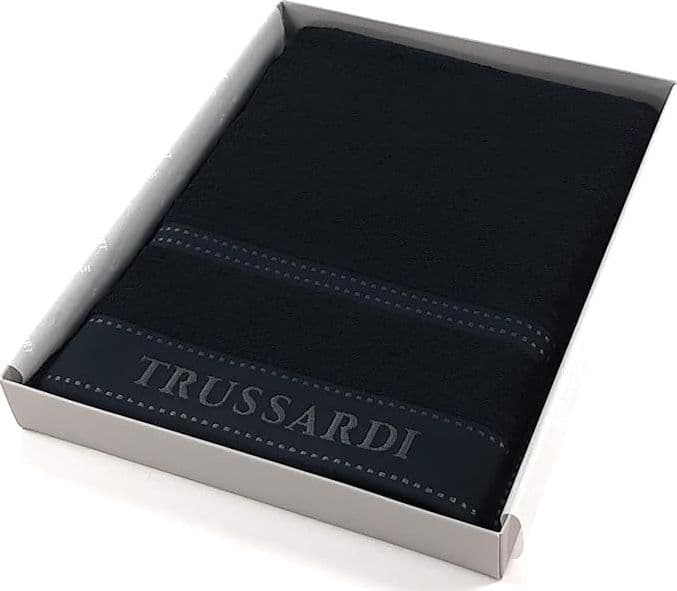 Asciugamani Trussardi Ribbon – Set Bagno Viso + bidet di Lusso in Spugna di Puro Cotone Cimato - 6