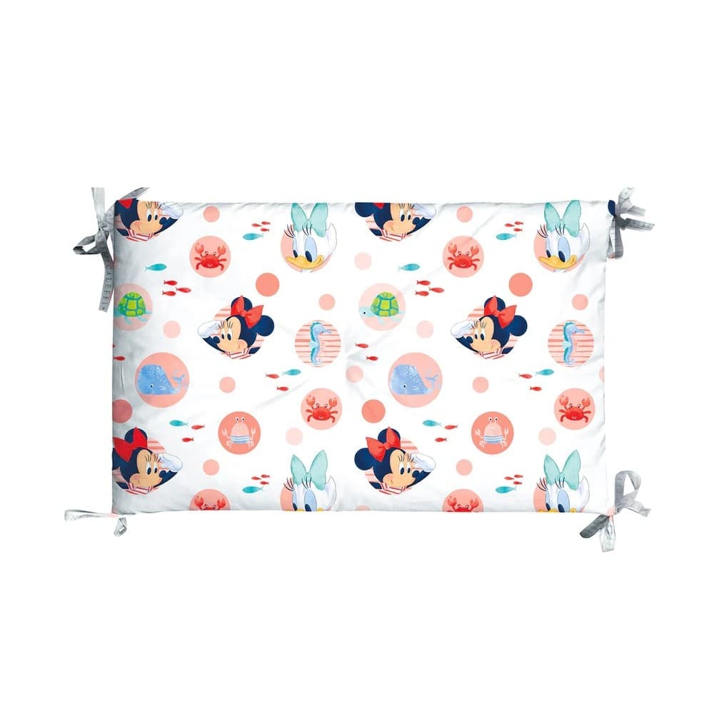 Trapunta e Paracolpi Minnie ! Caleffi Disney Baby – Set Lettino culla in Puro Cotone - 2