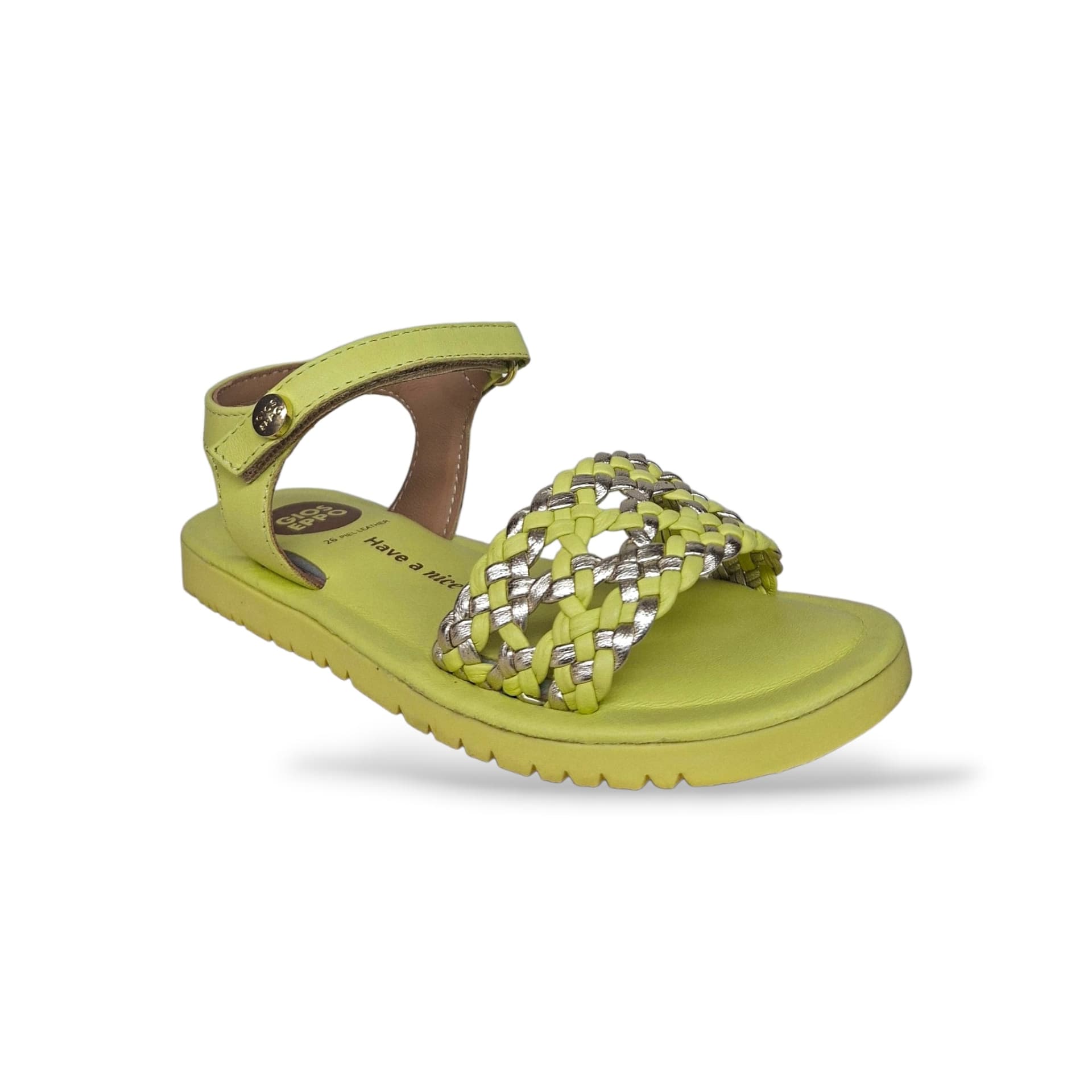 Sandali Bambina GIOSEPPO MAHIU 78894 – Giallo in Pelle | Velcro per un Look Solare e Pieno di Luce - 2