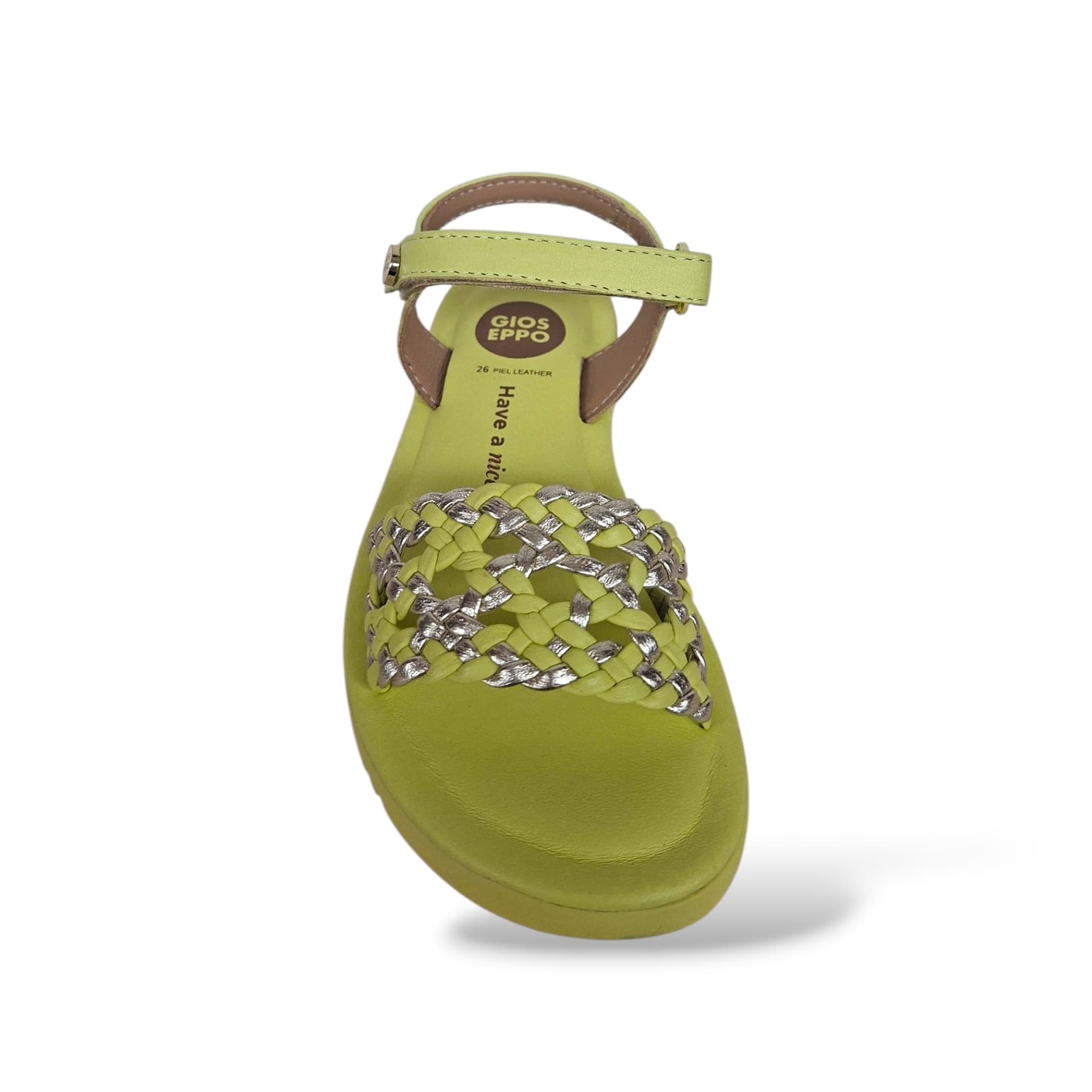 Sandali Bambina GIOSEPPO MAHIU 78894 – Giallo in Pelle | Velcro per un Look Solare e Pieno di Luce - 4