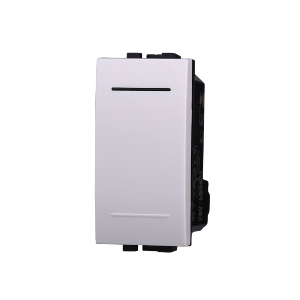 DEVIATORE 1P 16A | LB0801 - Compatibile Living Bianco - 1