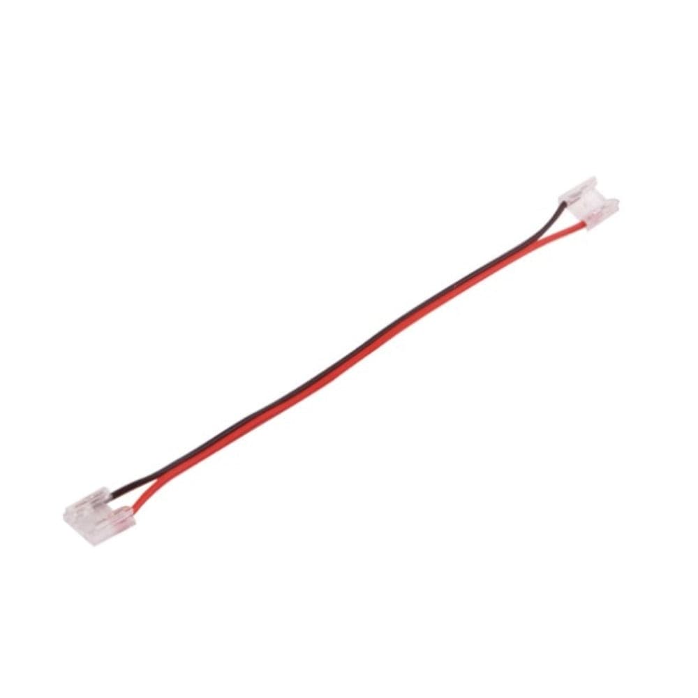 DOPPIO CONNETTORE CON CAVO PER STRISCE       SMD/COB 10 MM - 1