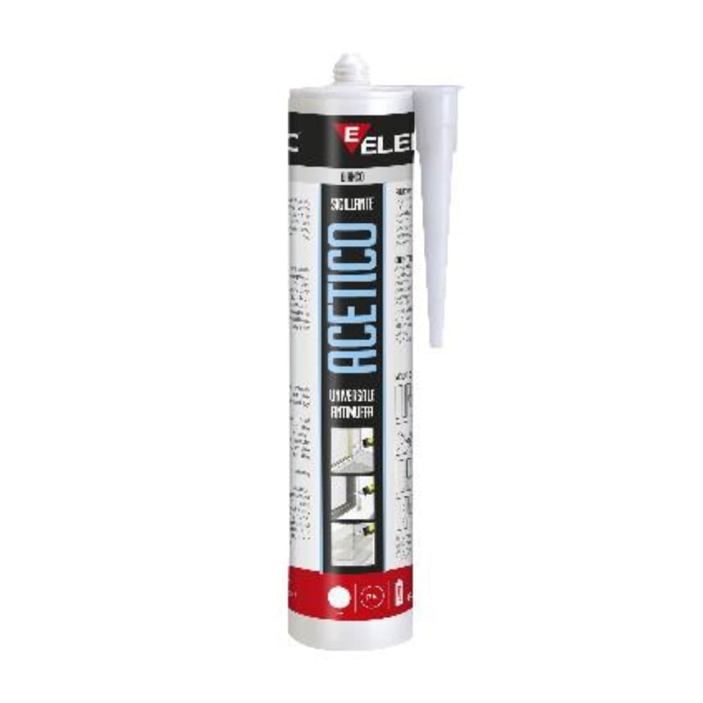 Elematic Silicone Elem.Acetico 280 Ml Trasparente