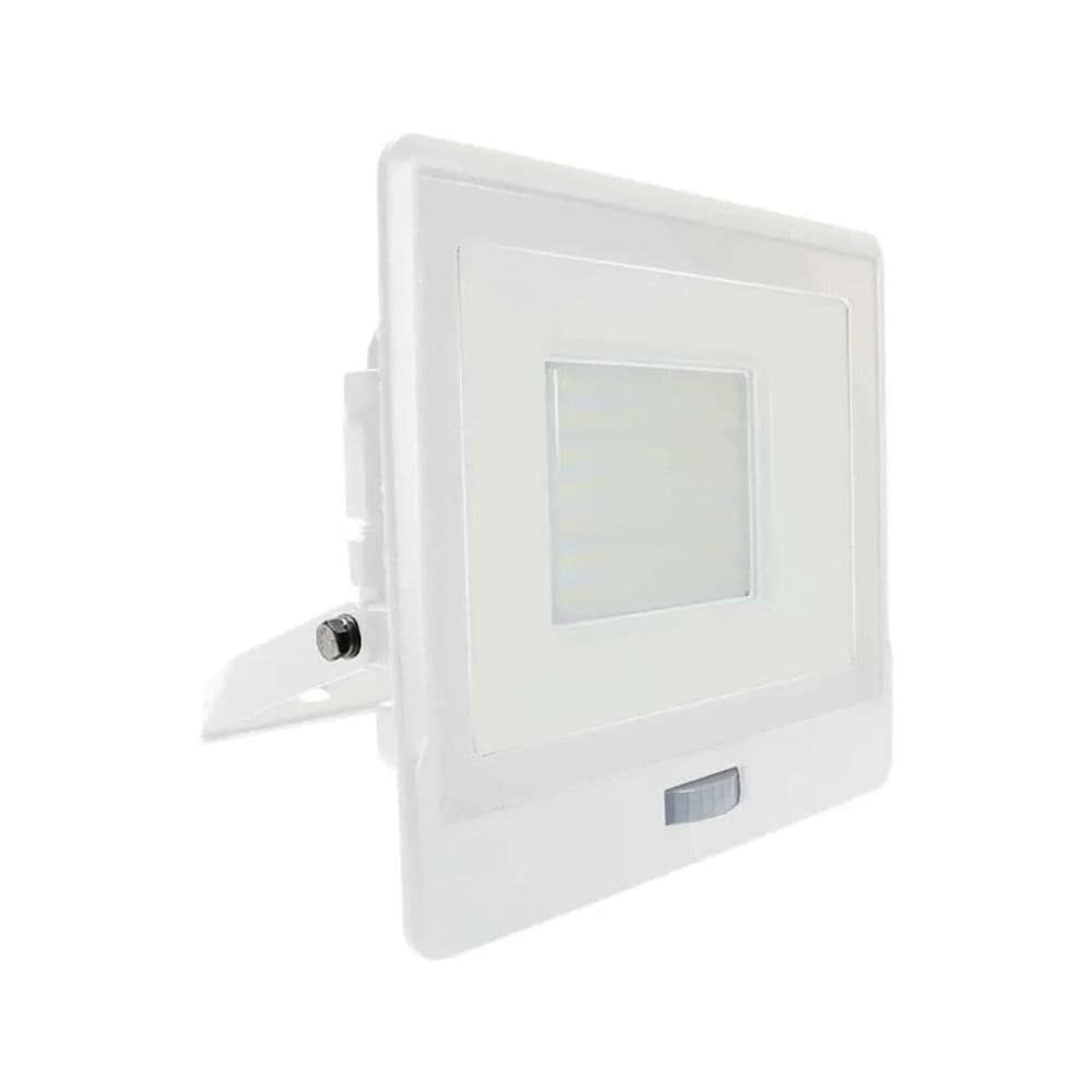 Faro LED Chip Samsung 50W 4000lm con Sensore PIR Colore Bianco 6500K IP65 - 1
