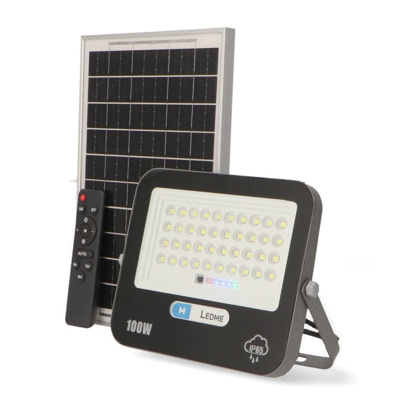 FARO SOLARE 100W 6000K MODELLO MILAN - IP65 - 1