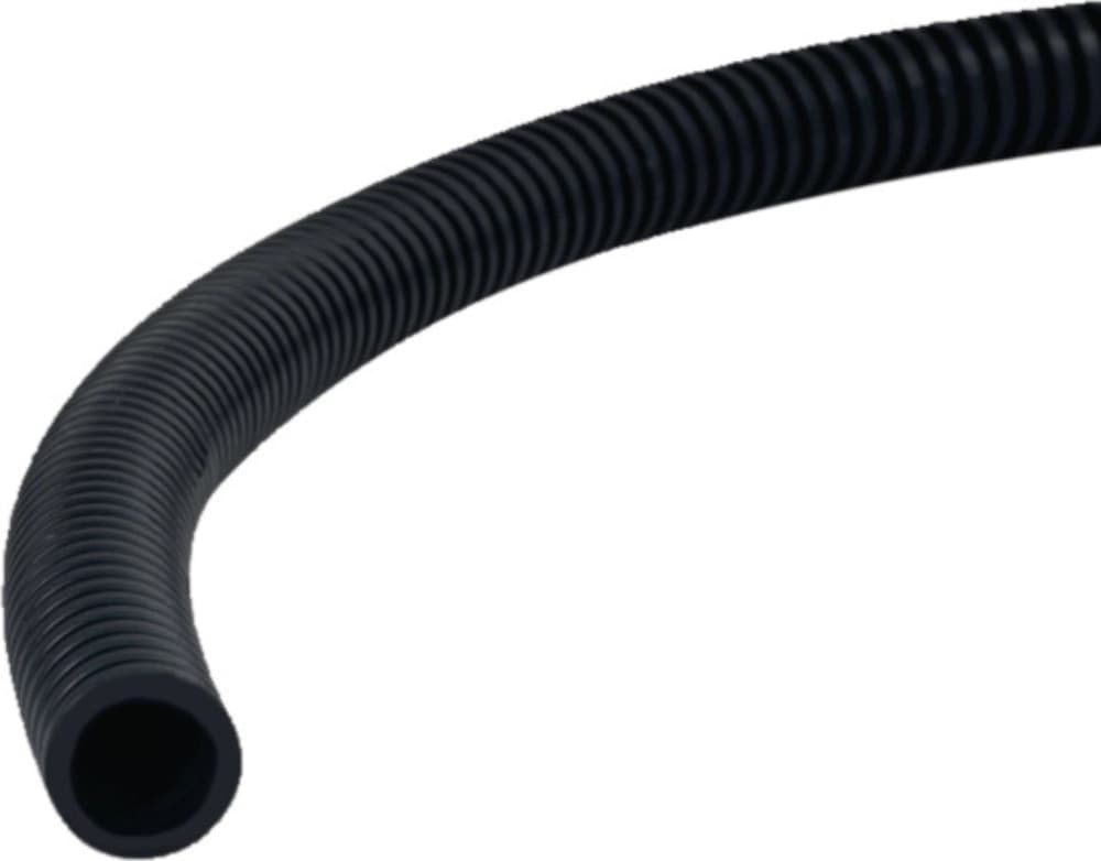 FMP20 Tubo corrugato in PVC Nero diametro 20 - Bobina da 100 MT