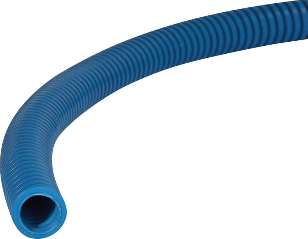 FMP25 Tubo corrugato in PVC Azzurro diametro 25 - Bobina da 50 MT - 1