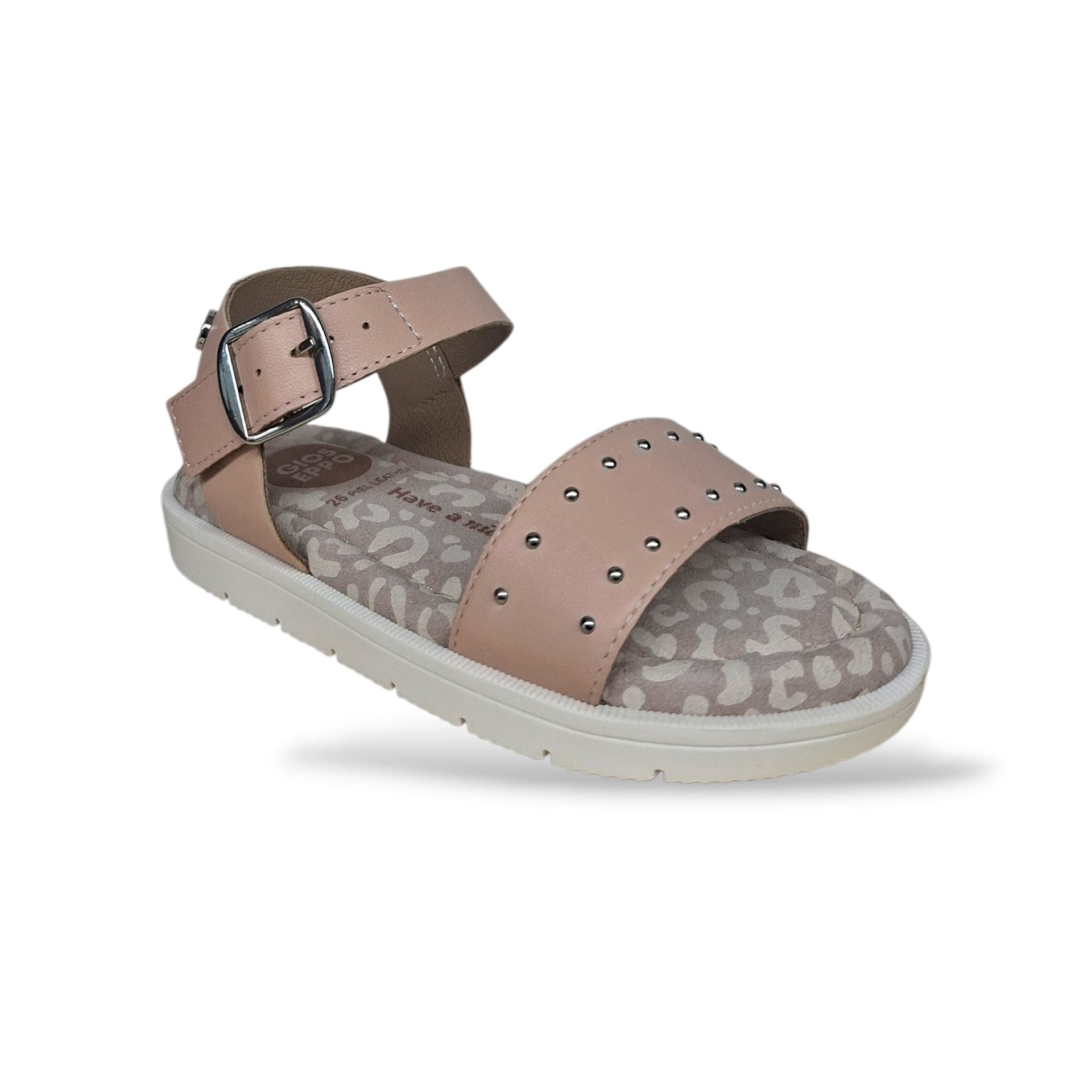 Sandali Bambina GIOSEPPO CABERFAE 78921 – Nude in Pelle | Fibia per un Look Sofisticato e Senza Tempo - 2