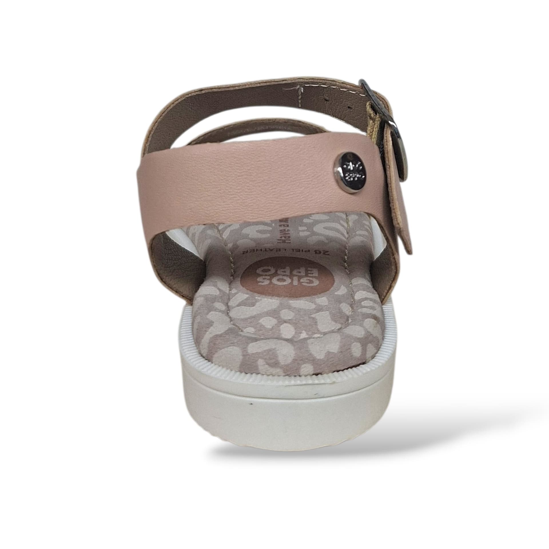Sandali Bambina GIOSEPPO CABERFAE 78921 – Nude in Pelle | Fibia per un Look Sofisticato e Senza Tempo - 3