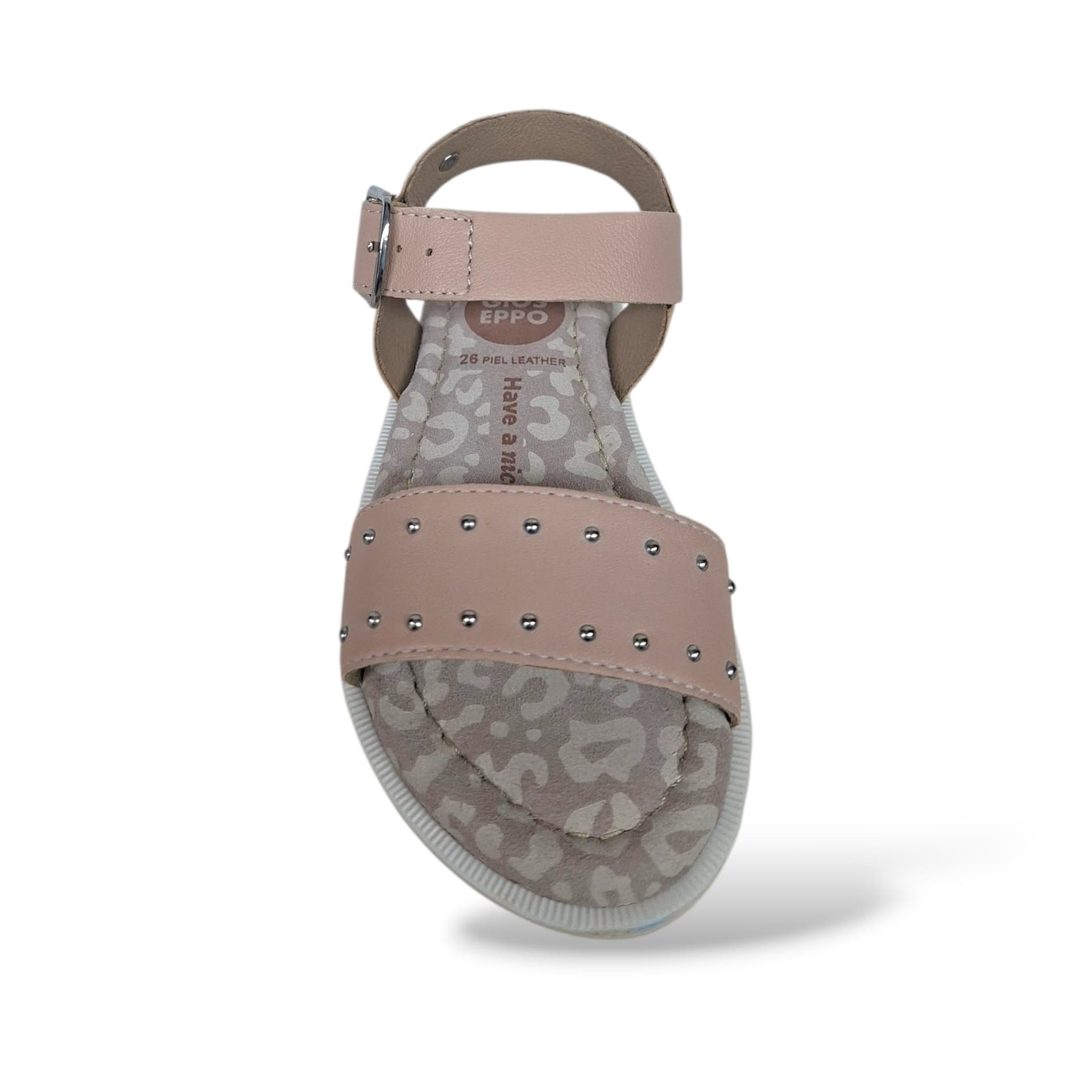Sandali Bambina GIOSEPPO CABERFAE 78921 – Nude in Pelle | Fibia per un Look Sofisticato e Senza Tempo - 4