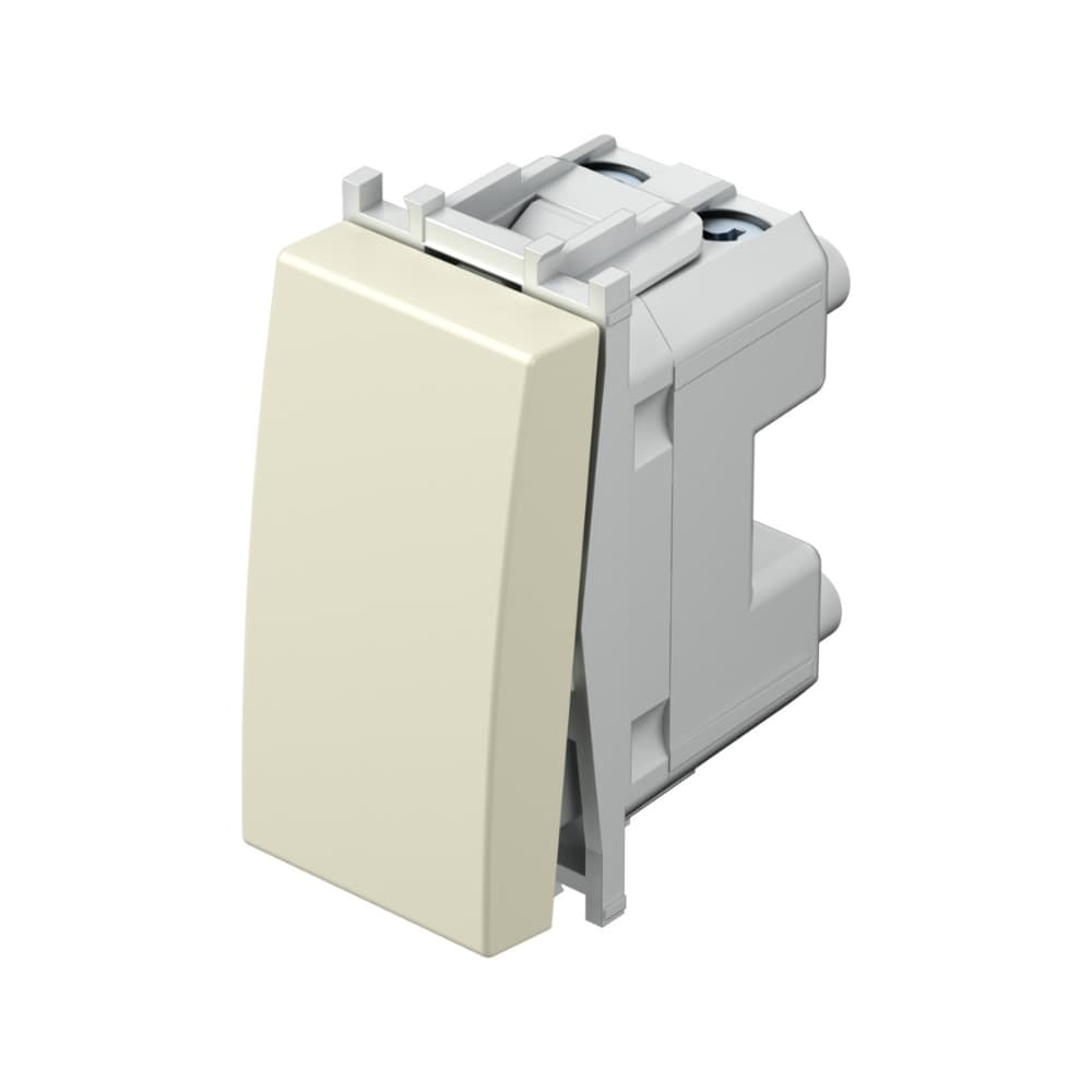 INTERRUTTORE UNIPOLARE 16AX 250V-1M IW Colore Panna - 1
