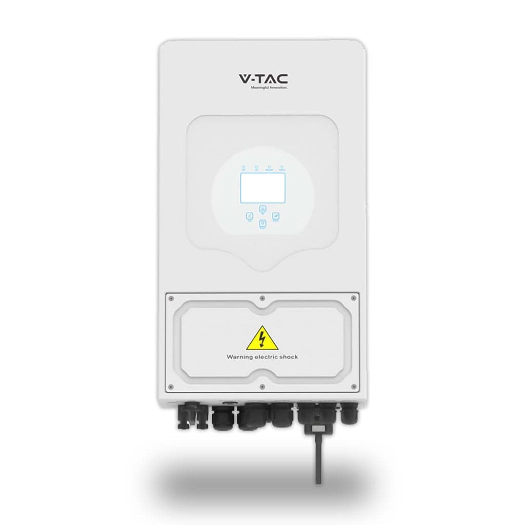 Inverter Deye Monofase Ibrido 6kW CEI 0-21 Garanzia 10 Anni Bianco IP65