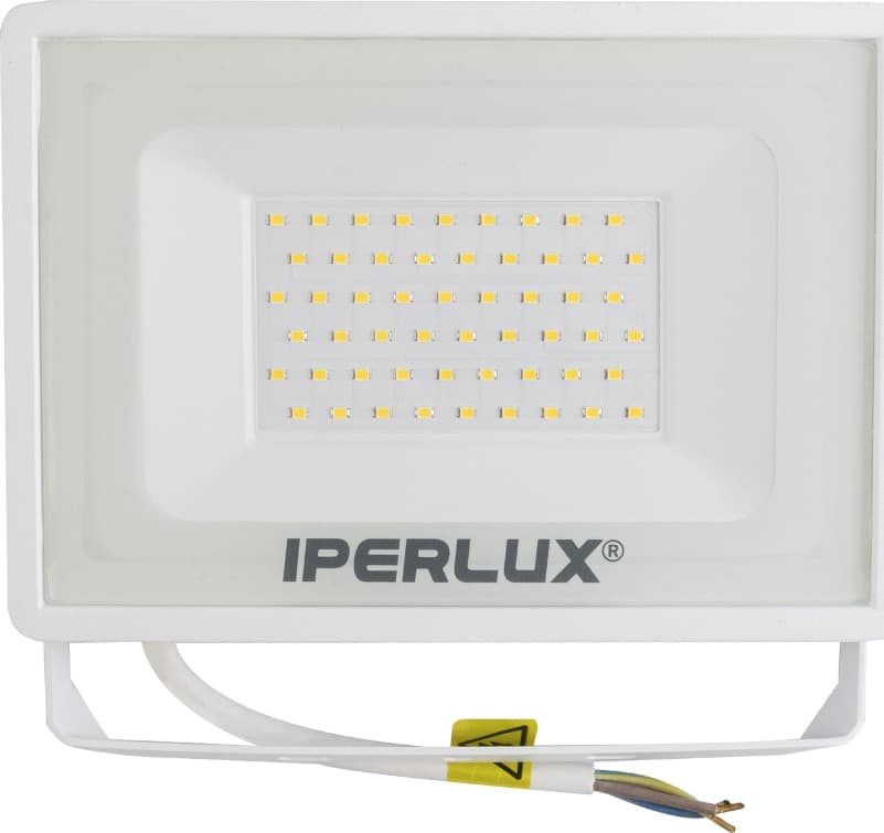 IPERLUX LED PROIETTORE EXTRA SLIM BIANCO IP65 50W 3CCT 3000K/4000K/6500K - 1