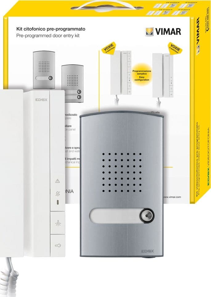 Kit citofonico monof Voxie 40540+40141 kit citofonico monof. voxie 40540+40141